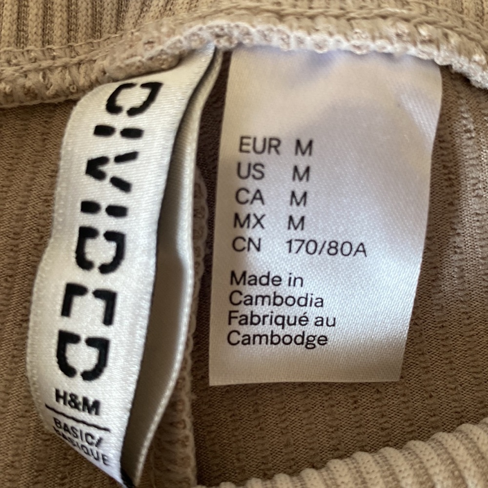 H&M ribbed basic leggings - Picture 7 of 8